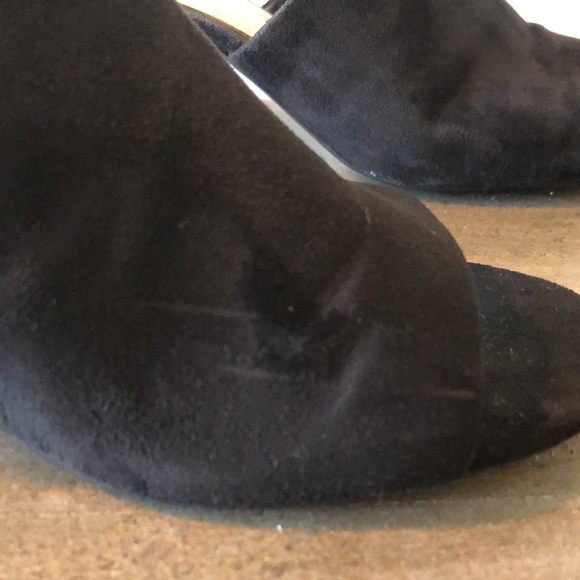 Black Suede Zara Mules - Picture 6 of 8